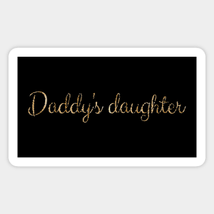 Daddy's Daughter Sticker